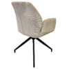 Chaise pivotante beige Storm – Image 3