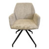 Chaise pivotante beige Storm – Image 8