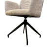 Chaise pivotante beige Storm – Image 9