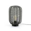 Lampe Noire Carbo à poser