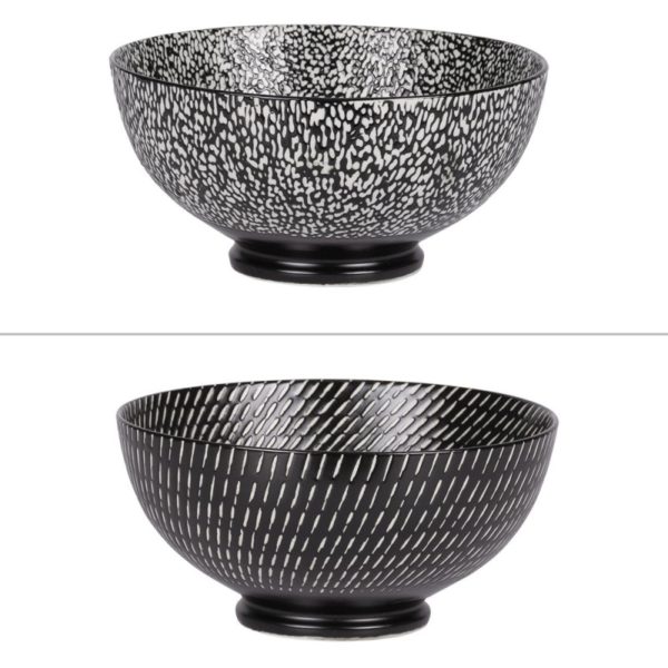 Saladier noir Volcano 20 cm Table Passion