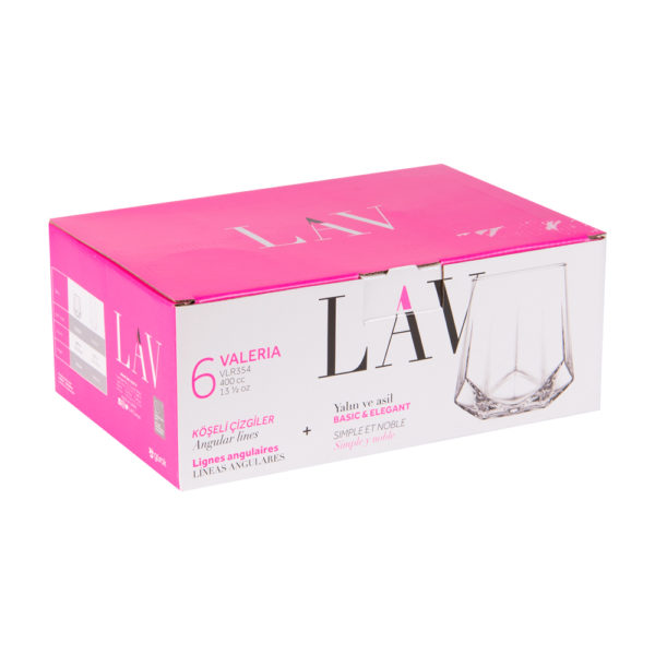 Verres gobelet Valéria 40 cl-Lot de 6 – Image 2