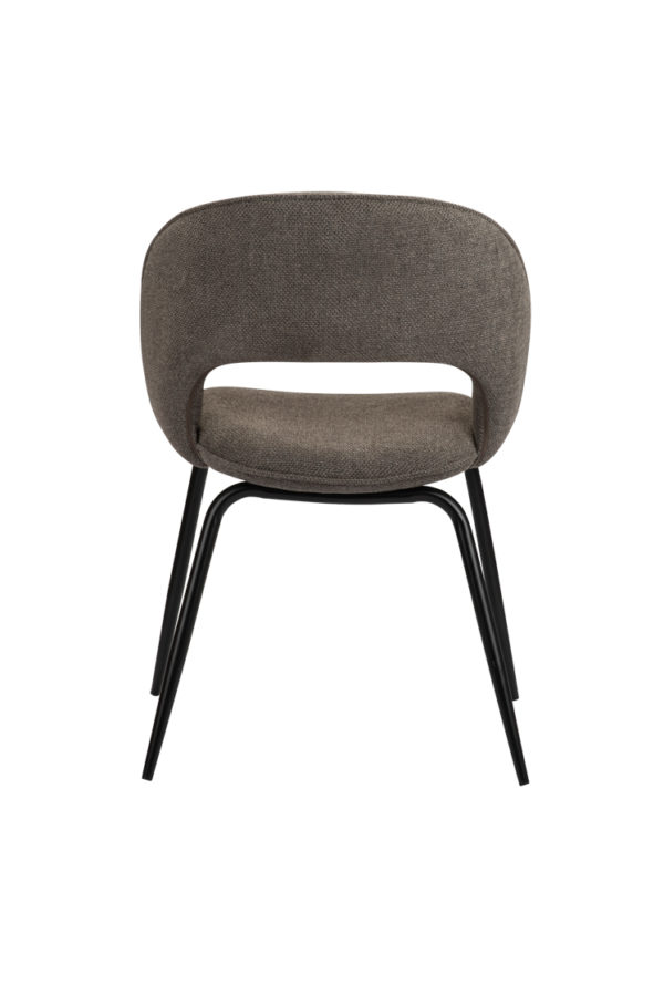 Chaise Taupe Rainbow-Lot de 2 – Image 4