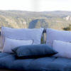 Coussin Lin 30X50 Prélude Topaze - Vent du Sud – Image 3