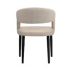 Chaise beige Tusk (ignifuge) Lot de 2 – Image 4