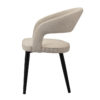 Chaise beige Tusk (ignifuge) Lot de 2 – Image 6