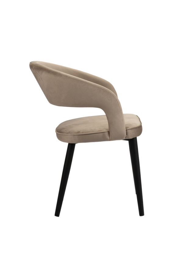 Chaise sable Tusk (ignifuge) Lot de 2 – Image 2