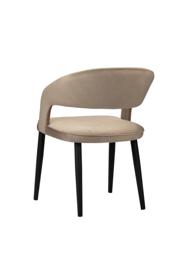 Chaise sable Tusk (ignifuge) Lot de 2 – Image 5