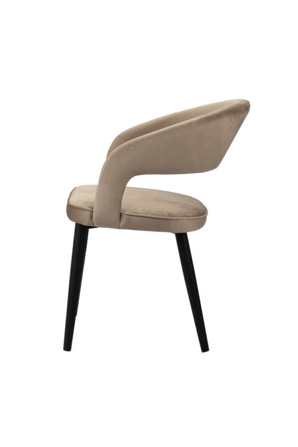 Chaise sable Tusk (ignifuge) Lot de 2 – Image 6