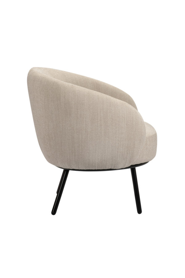 Fauteuil Beige Mars 2 - Fauteuil Beige Mars