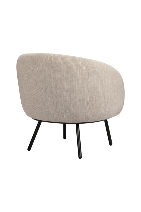 Fauteuil Beige Mars 3 - Fauteuil Beige Mars