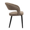 Chaise Marron Tusk (ignifuge) Lot de 2 – Image 2