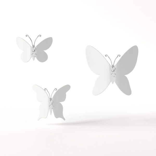 Décoration Murale Papillons blancs Mariposa UMBRA - lot de 9 – Image 7