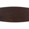 Table à manger Alore ovale brun doré 280 cm – Image 3