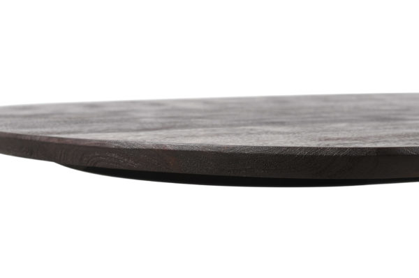 Table à manger Alore ovale brun doré 280 cm – Image 4