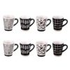 Coffret 8 tasses 8 cl Contempo