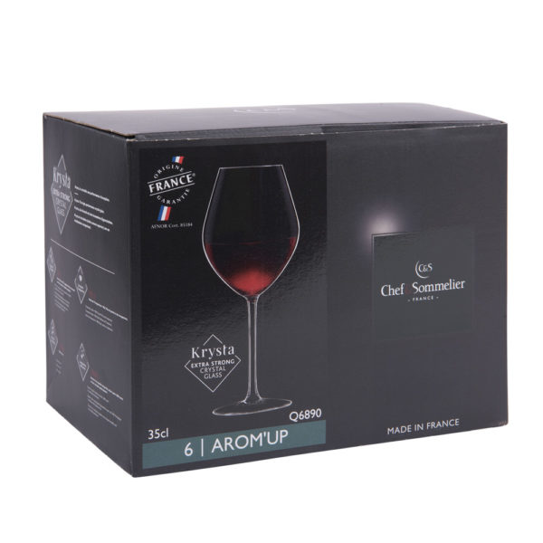 Verre a pied AromUp 35 cl 30105402 - Verres à pied 35 cl Arom'Up lot de 6