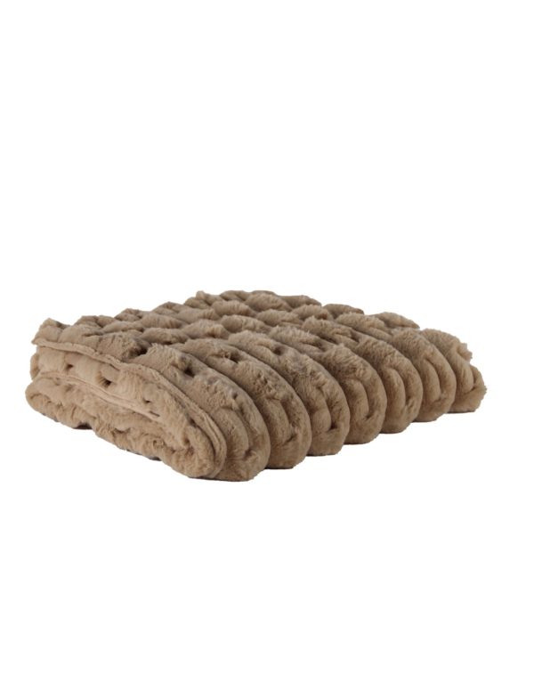 Plaid Eclat Naturel Sud Etoffe