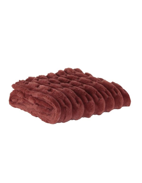Plaid Eclat Bois de Rose Sud Etoffe – Image 2