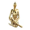 Statuette Femme assise Gold