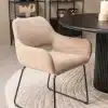 Chaise Boston Sable Lifestyle-Lot de 2