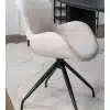 Chaise pivotante California Ecru