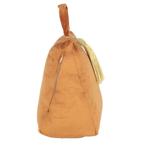 Cale-porte Velours Orange – Image 2