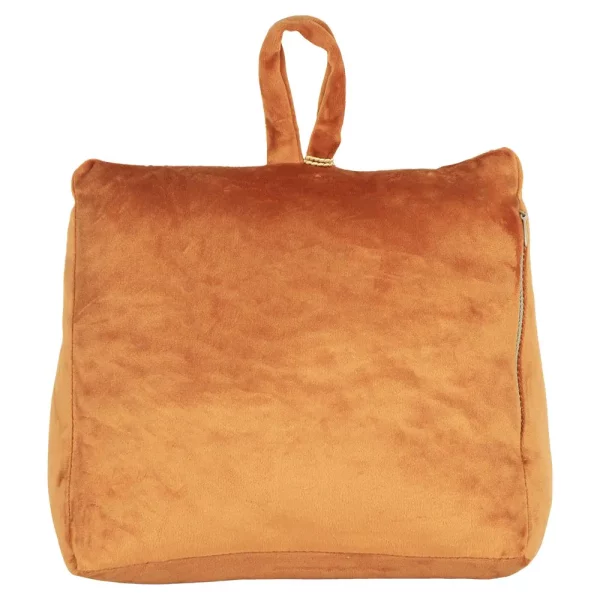 Cale-porte Velours Orange – Image 3
