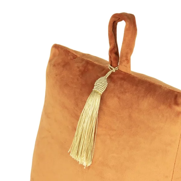 Cale-porte Velours Orange – Image 5