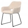 Chaise Boston Sable Lifestyle-Lot de 2 – Image 6