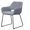 Chaise Boston Sable Lifestyle-Lot de 2 – Image 7
