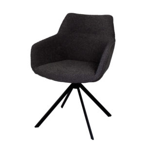 chaise pivotante bloucle anthracite jonhson - Meilleures ventes