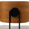 Chaise Tejido Crème et brun X4 – Image 11