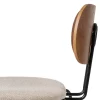 Chaise Tejido Crème et brun X4 – Image 9