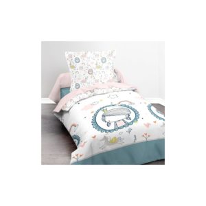 parure de lit coton 140x200 cm today unicorn - Meilleures ventes