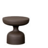 Table basse métal brun Murion