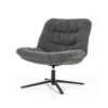 Fauteuil pivotant Danica Anthracite