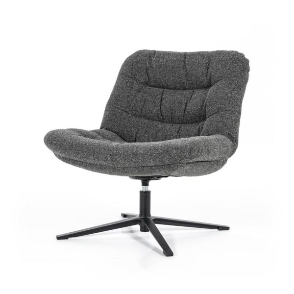 95579 - Fauteuil pivotant Danica Anthracite