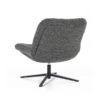 Fauteuil pivotant Danica Anthracite – Image 4