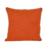 Coussin orange 45x45 lino