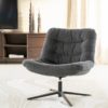 Fauteuil pivotant Danica Anthracite – Image 6