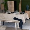 Nappe Beige 150 x 150 cm lino – Image 3