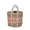 Panier rond en jute marron Noyaan