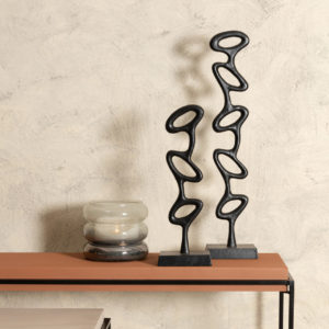 Sculpture aluminium noir 719634 7 - Nouveaux produits