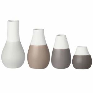 lot 4 vases bi couleur Rader 13615 mini pastellvasen gra 1 - Meilleures ventes