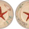 Assiette creuse mélamine Sea Life lot de 2 – Image 2