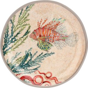 assiette sea life melamine 21cm - Meilleures ventes