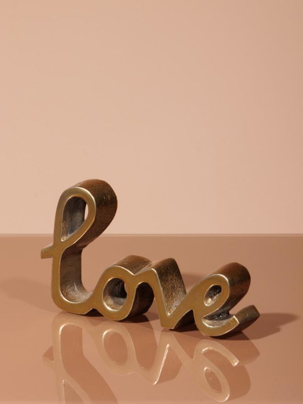 LOVE Décoration en aluminium Chehoma – Image 3