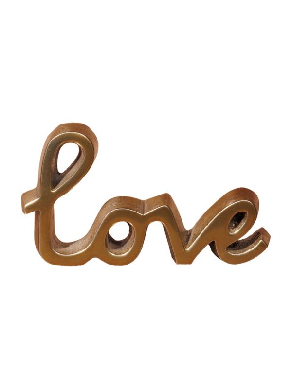 love decoration aluminium 36978 - LOVE Décoration en aluminium Chehoma