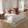 Parure de lit 220X240 blanche craie Slow Life – Image 3